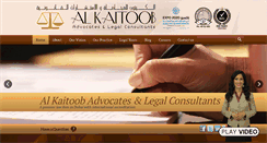 Desktop Screenshot of alkaitooblawyer.com