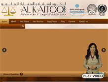 Tablet Screenshot of alkaitooblawyer.com